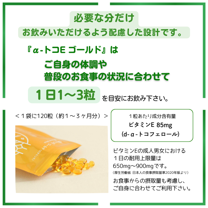 α・トコＥゴールド-120粒入り