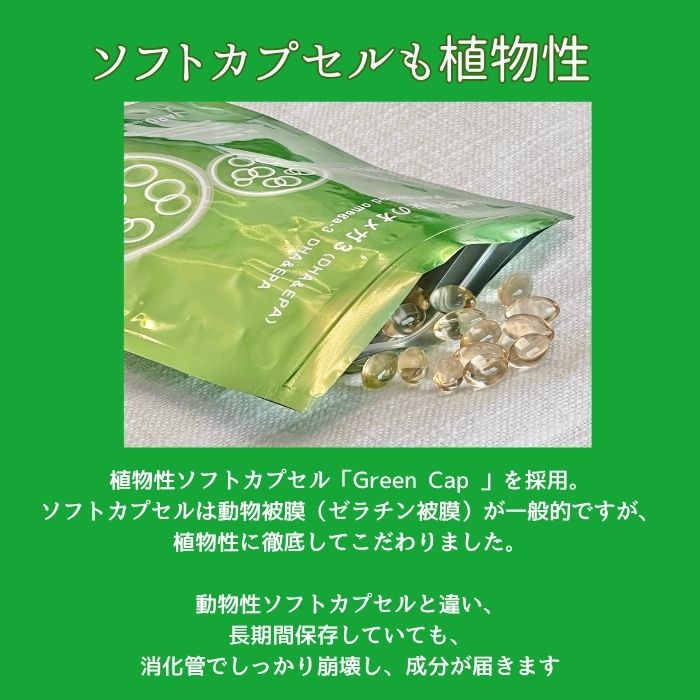 植物由来のオメガ３( DHA & EPA ) ※期間限定ワケアリ価格（賞味期限が2025年12月31日と迫っているため、特別価格にて10月末まで販売）
